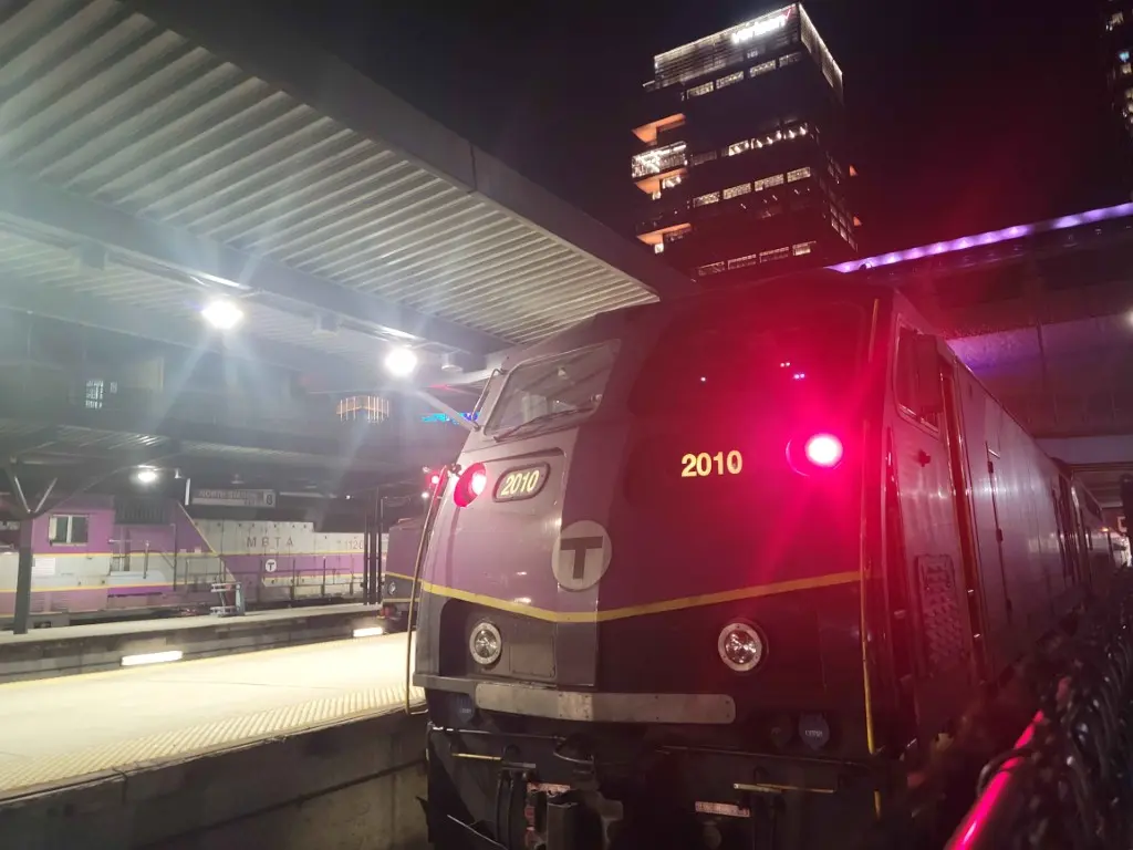 MBTA locomotive #2010